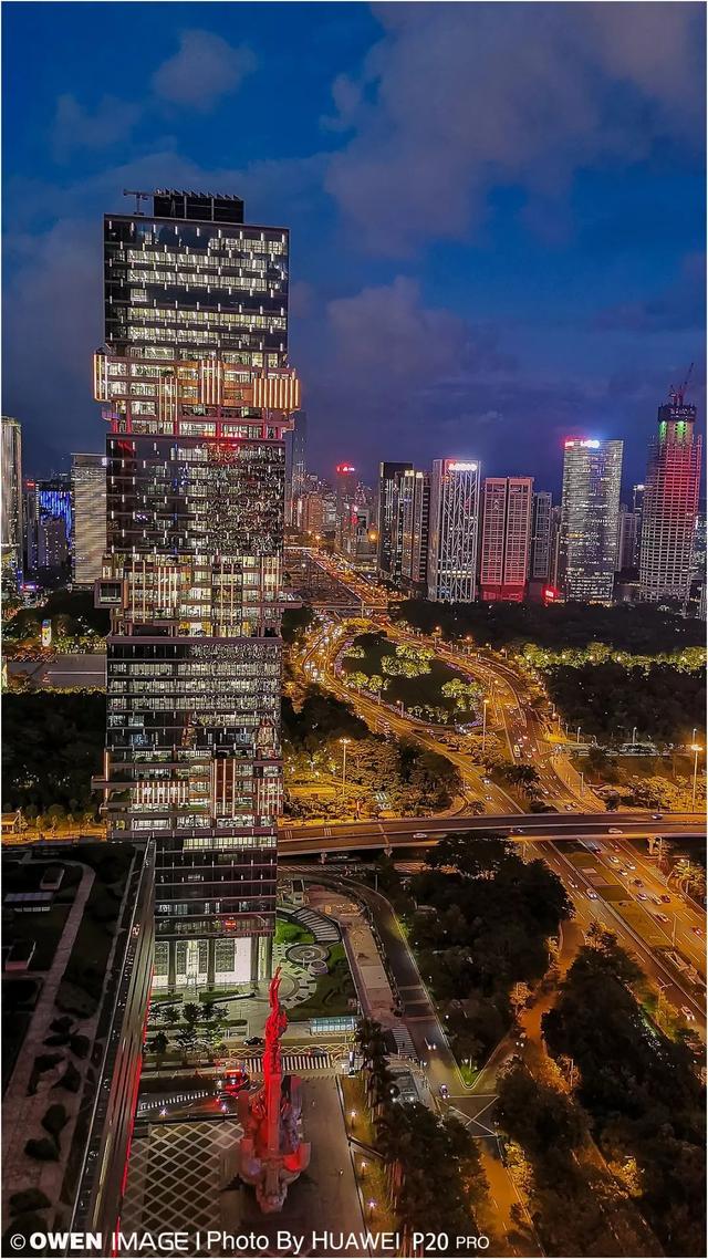 摄影地图拿着深圳的手机拍深圳