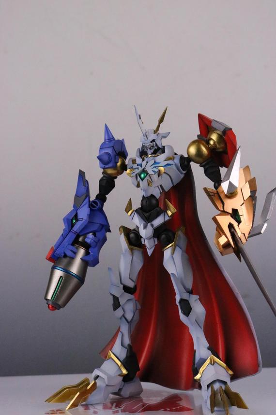 阴影涂装,gk树脂奥米加兽模型