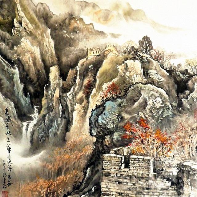 墨韵和风 -- 张金友山水画