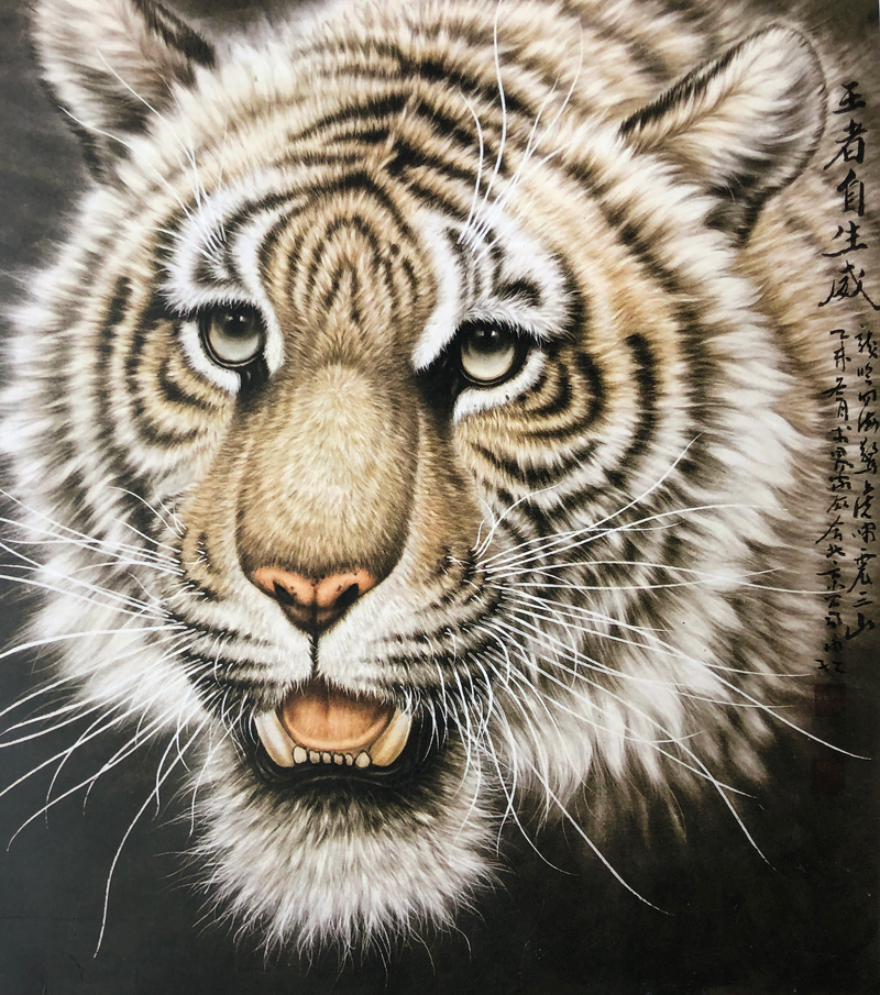 重彩而雅工而不匠画家辛永红的工笔画创作