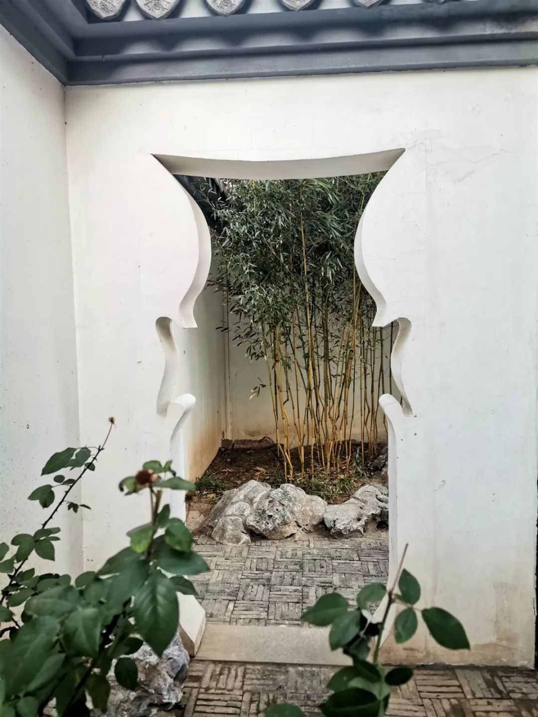 古建筑园林空间隔断的艺术洞门