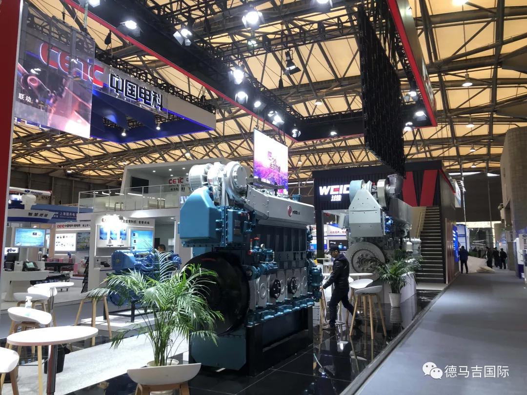 【第20届中国国际海事会展】智能升级 德马吉展览助力潍柴"放大招"