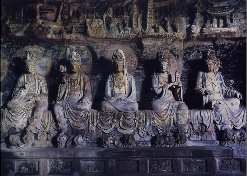 华严洞十二圆觉局部