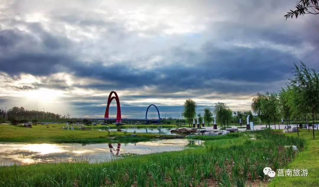 国家aaa级旅游景区莒南县鸡龙河城市湿地公园