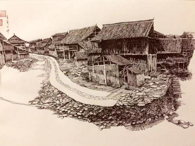 類別:鋼筆速寫作者:範藝山作品:建築風景類別:油畫作者:晶作品:海浪