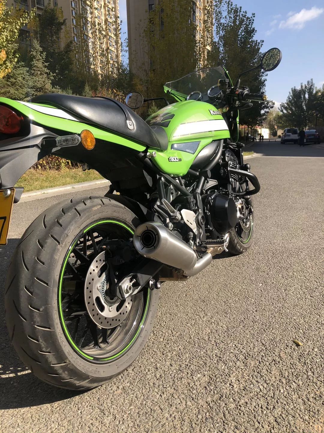 转让呼和浩特大贸川崎z900rscafe准新车