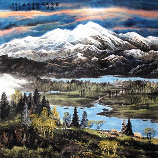 墨韵和风 -- 张金友山水画