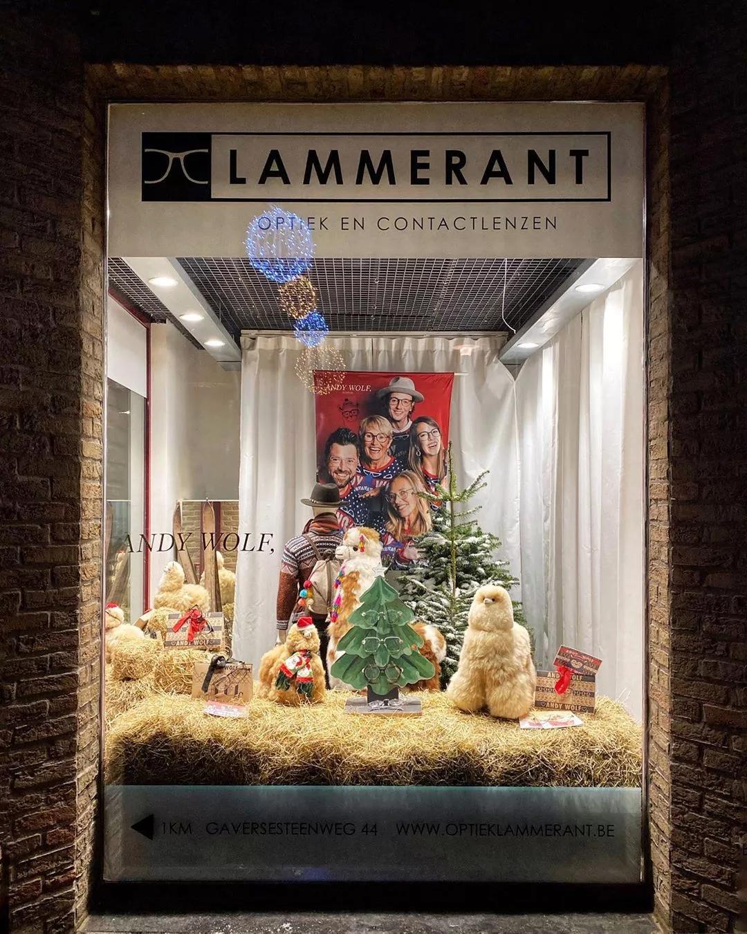 花艺学校|圣诞橱窗大比拼:你来评定谁最潮!_设计