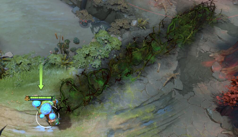 dota2大树获得史诗级加强1级穿树太无解陨星锤成完美搭配