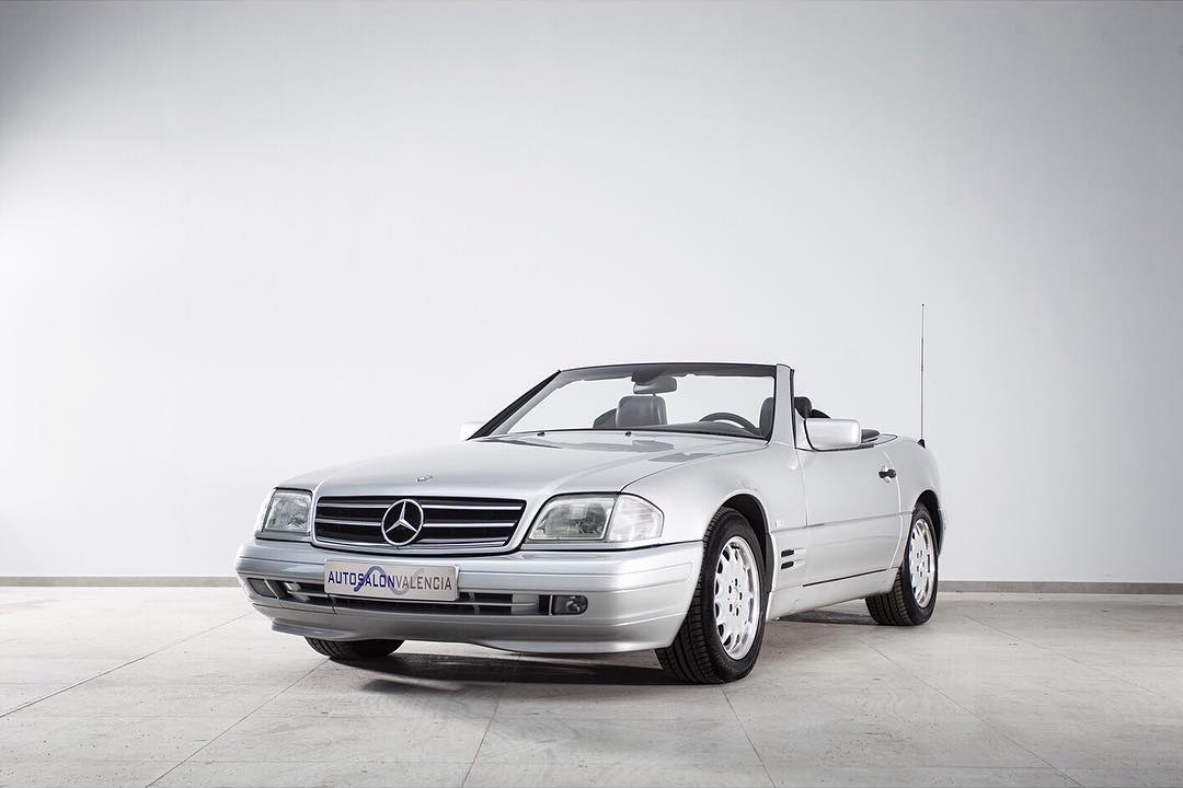 1997款奔驰sl500!5.0升v8引擎,百公里加速6.5秒