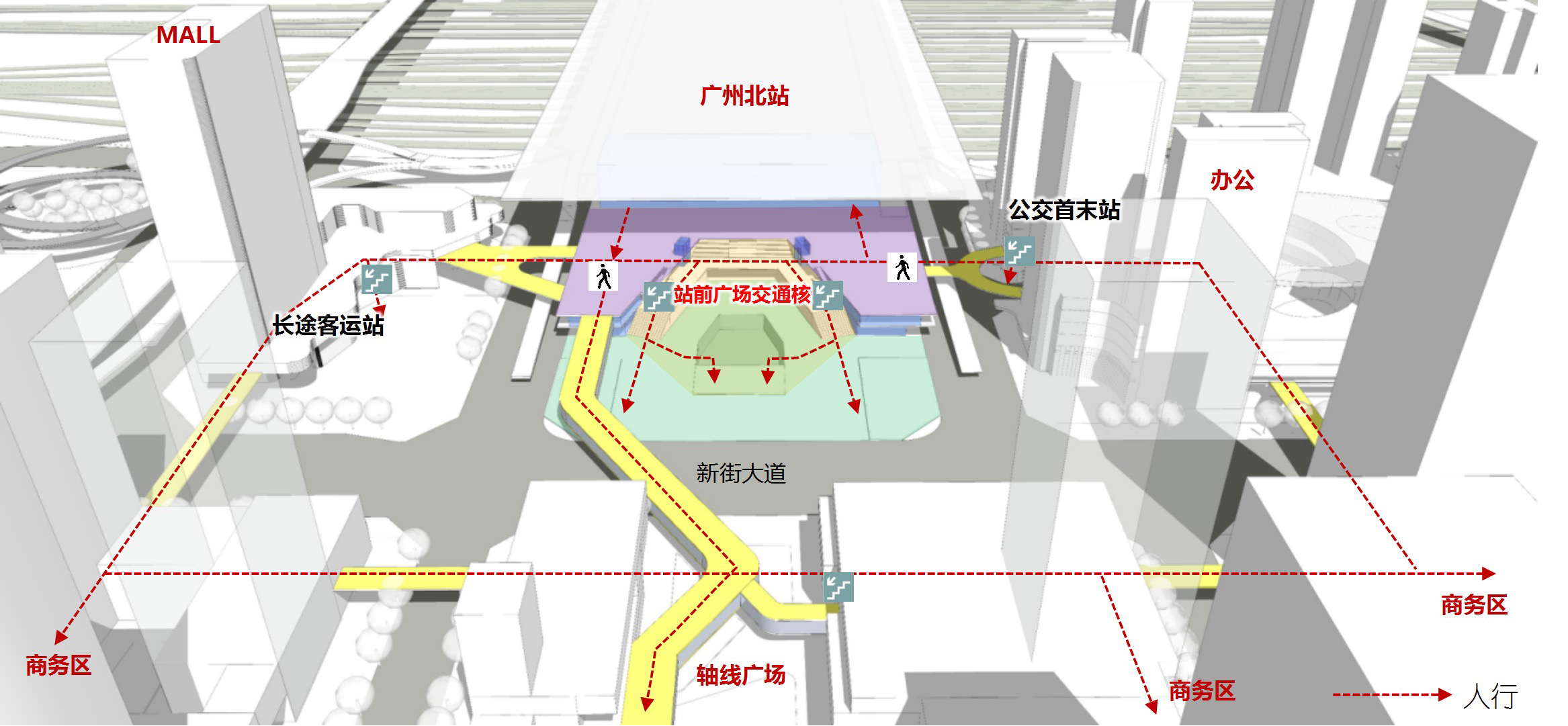 广州北站地铁规划图片