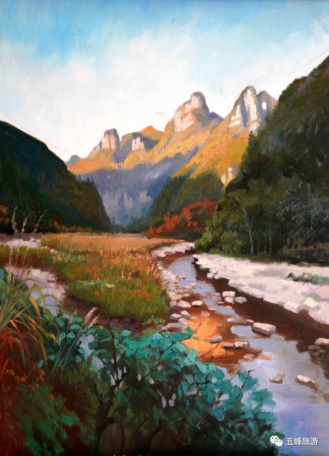 画五峰那山那水那土家人