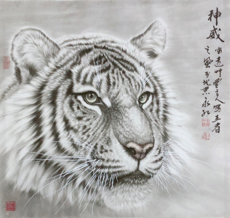 重彩而雅工而不匠画家辛永红的工笔画创作