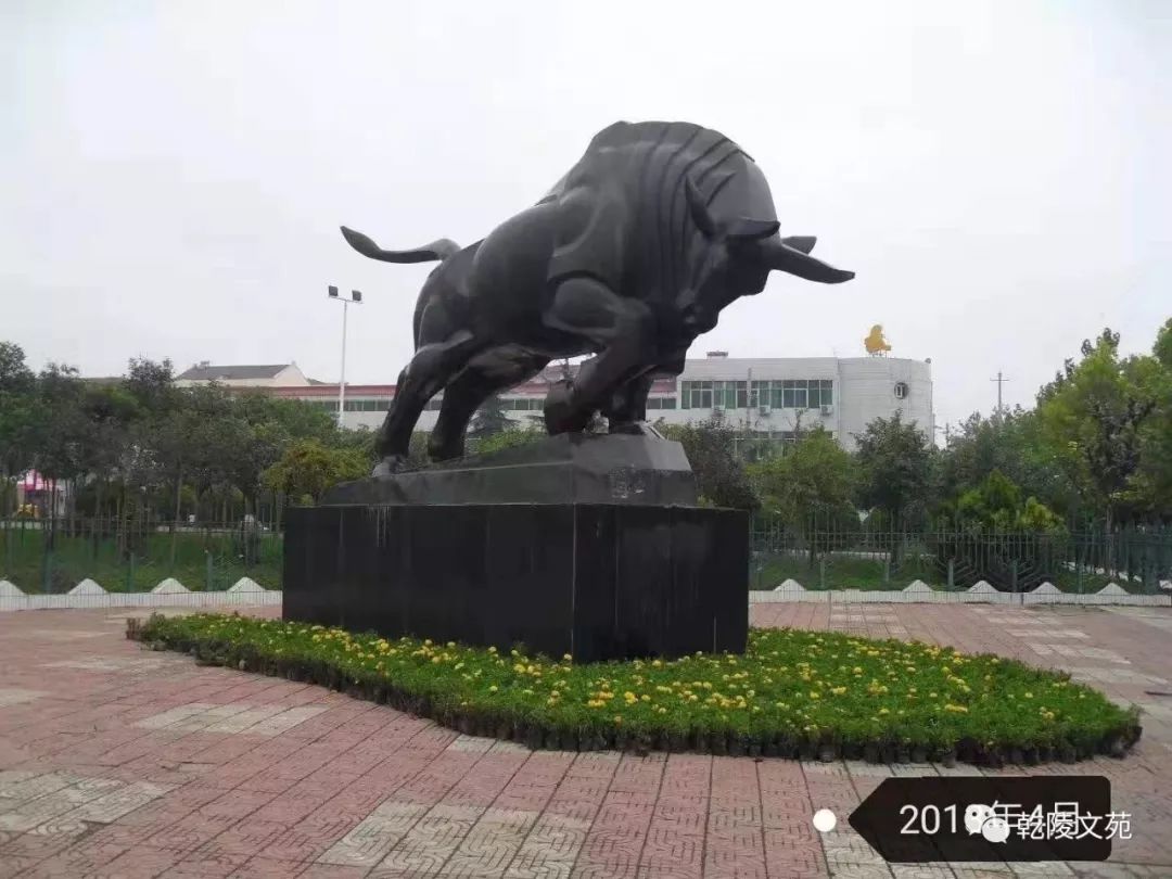 不用扬鞭自奋蹄文|图|周文岳乾县铜牛广场铜牛广场,历经了又一次变迁.