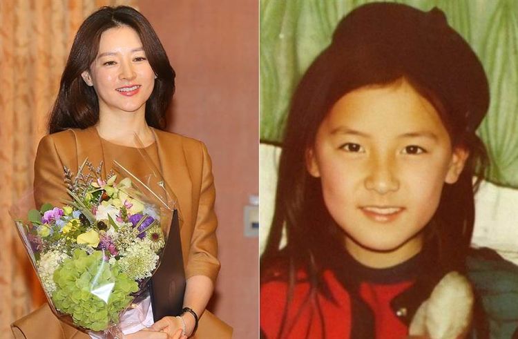 李英爱公开11岁童年照让人惊叹她从小美到大
