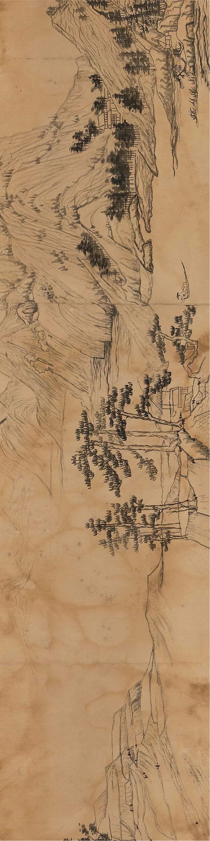 富春山居图前半部分图片