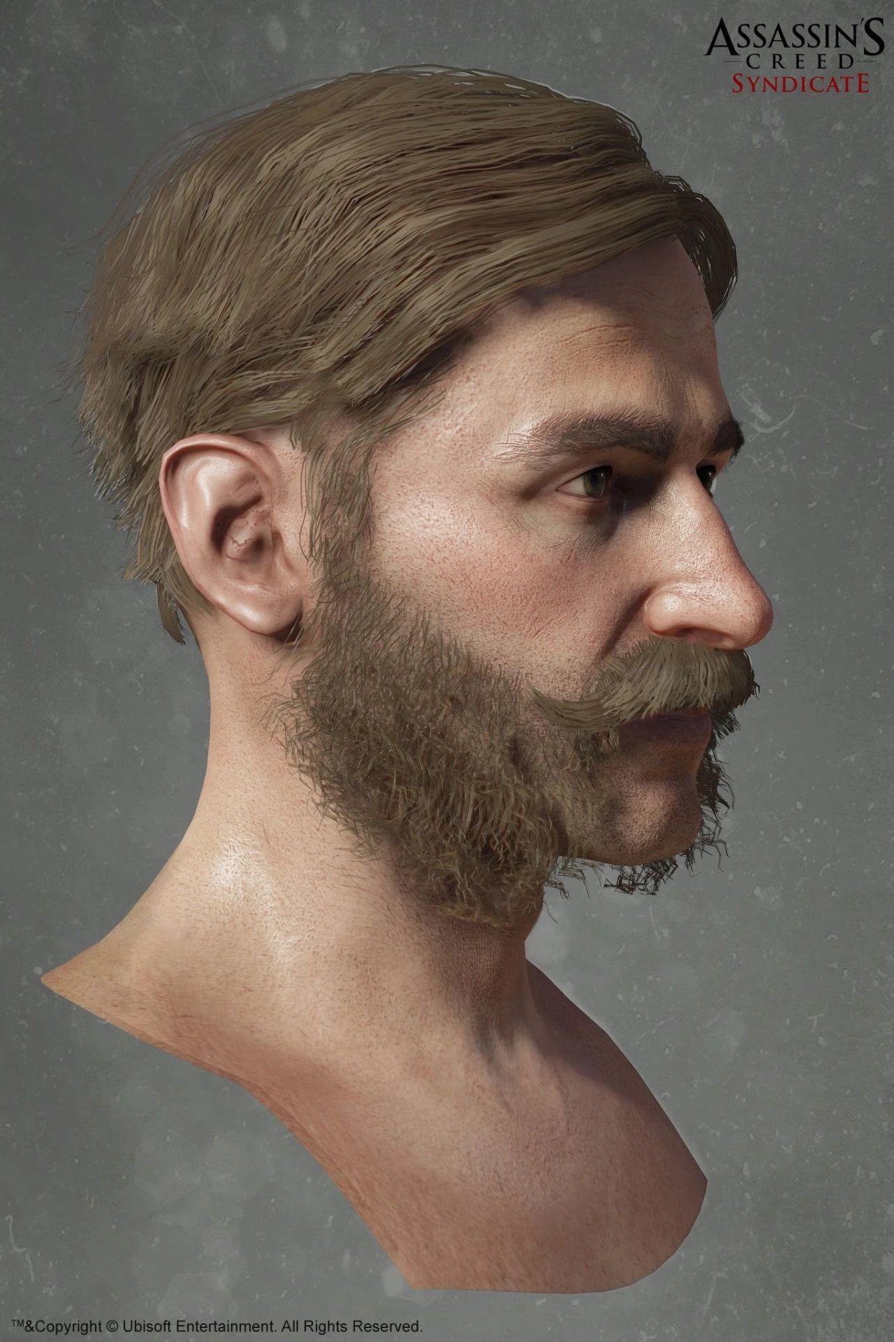 3d角色丨育碧角色艺术家刺客信条写实角色欣赏6730p