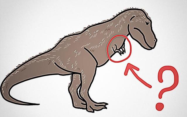 霸王龙体型巨大为何长了这么小的前肢没想到还有这些作用
