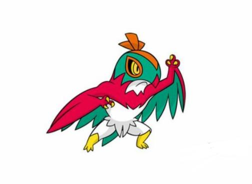 《宝可梦》图鉴701:体型虽小,但却很兄贵的精灵——摔角鹰人