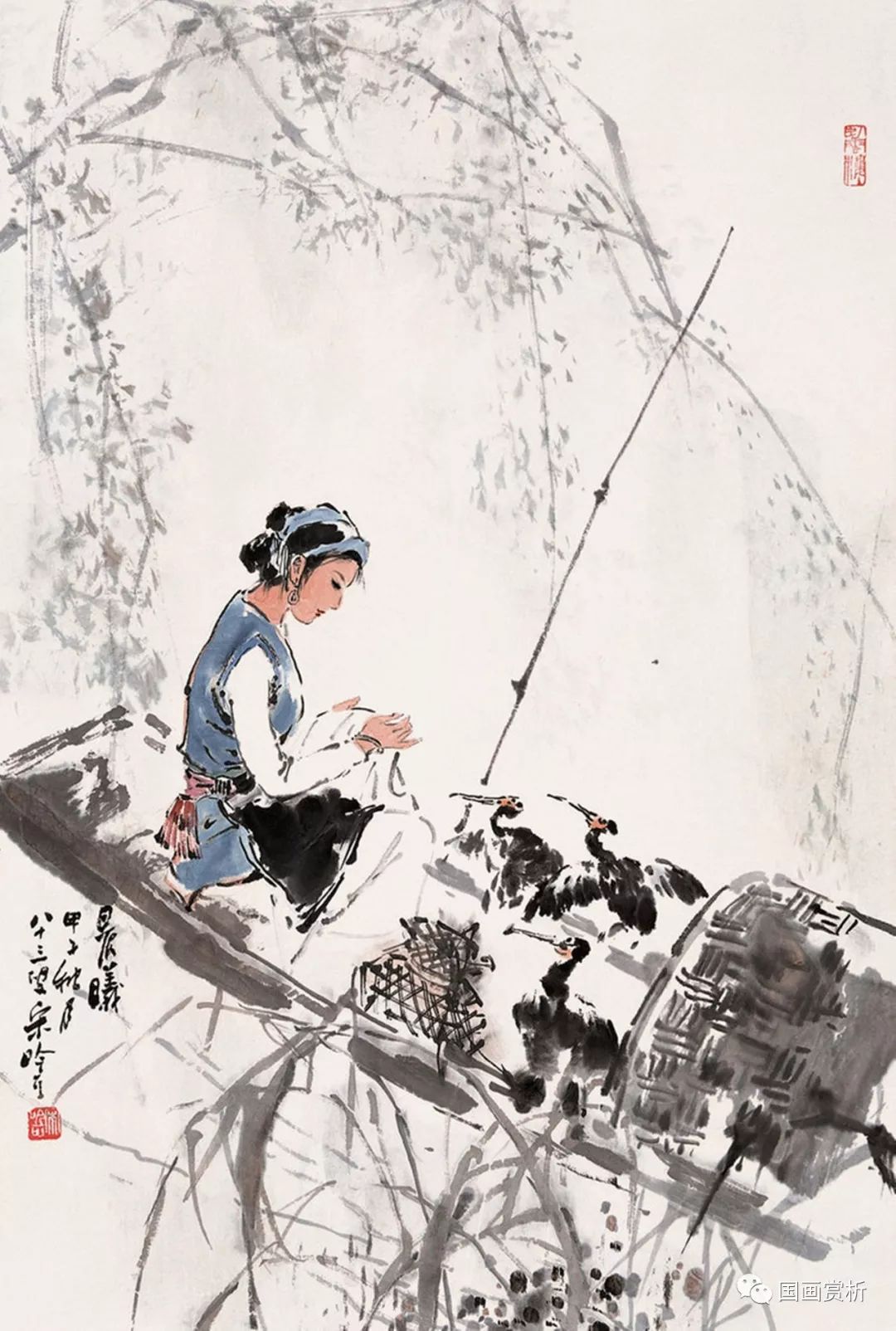 贵州名家宋吟可人物画作50幅