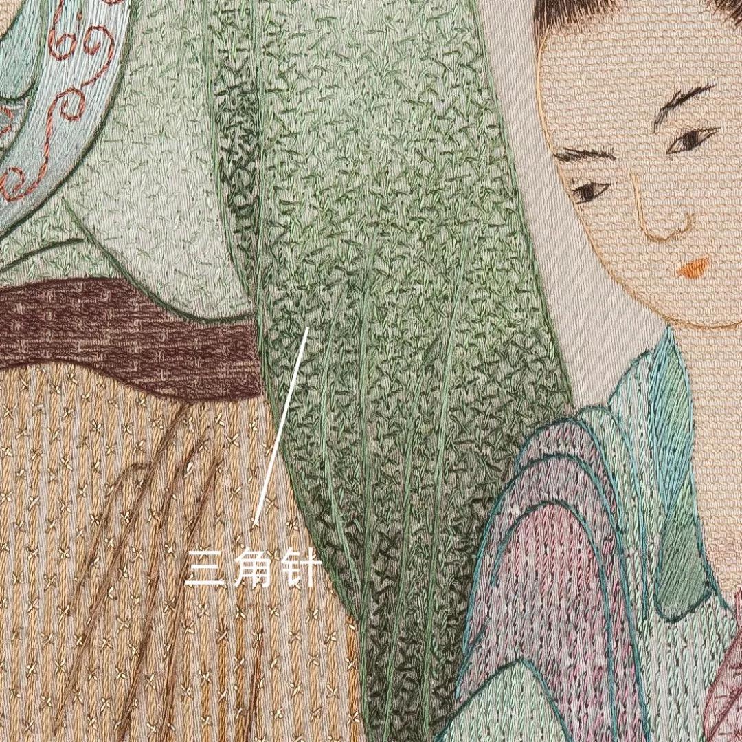 图解苏绣针法,解密技巧乾坤