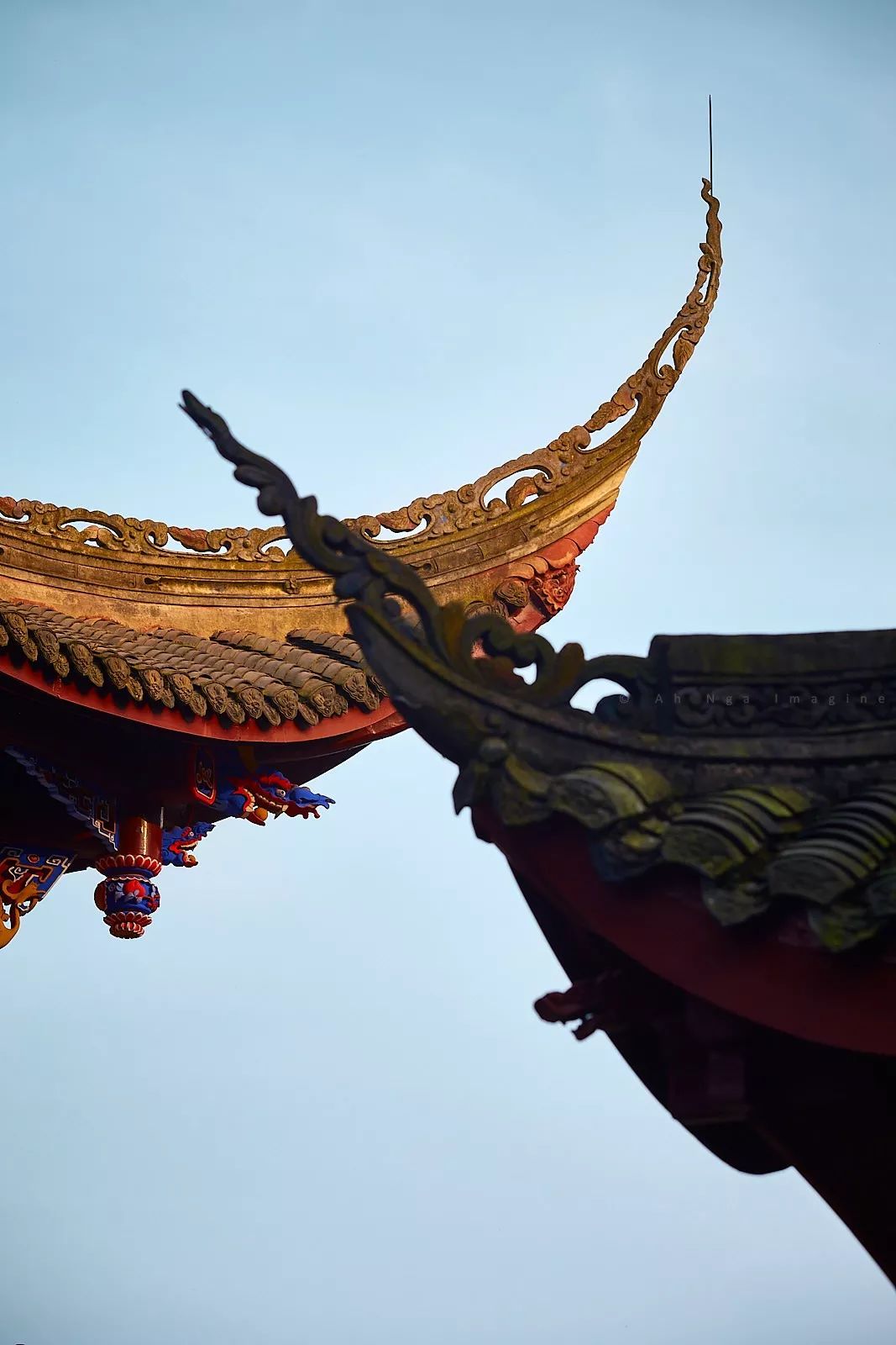 美图 | 冬日暖阳,于玉垒山下邂逅古风雅韵