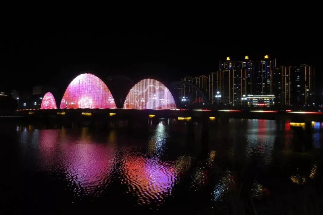 随拍:河婆的夜景.
