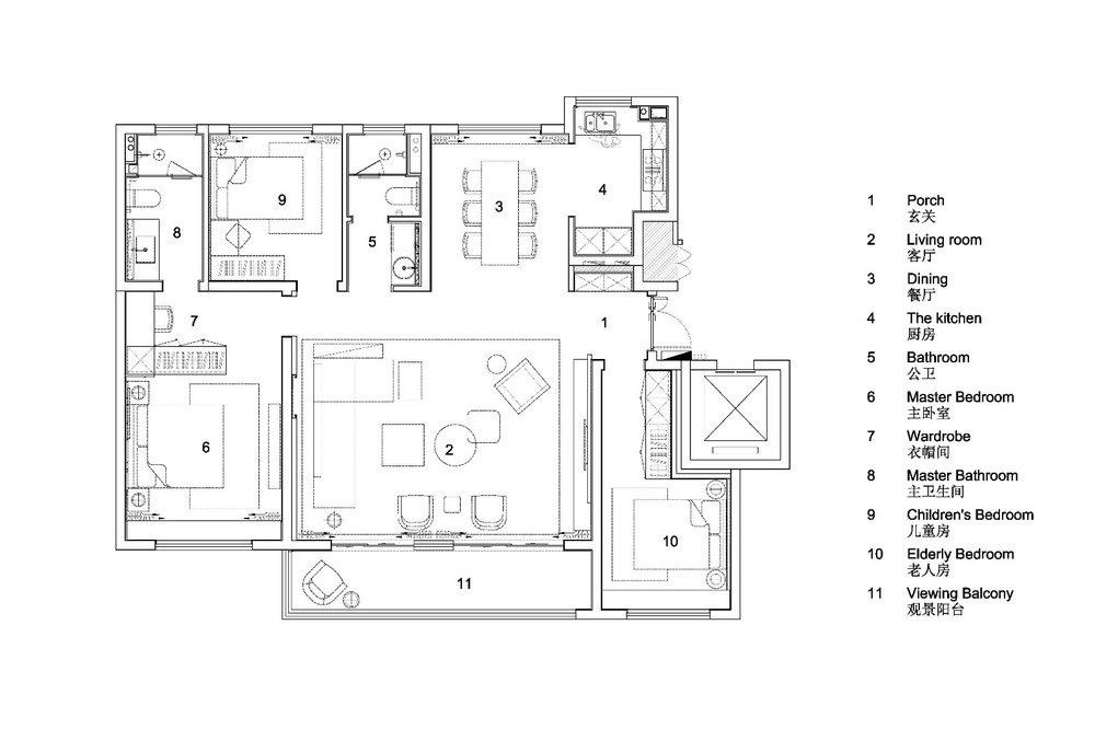142㎡禹洲唐山凤凰府样板间 | koyi柯翊设计