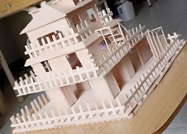 第八届建筑模型大赛(一)_作品