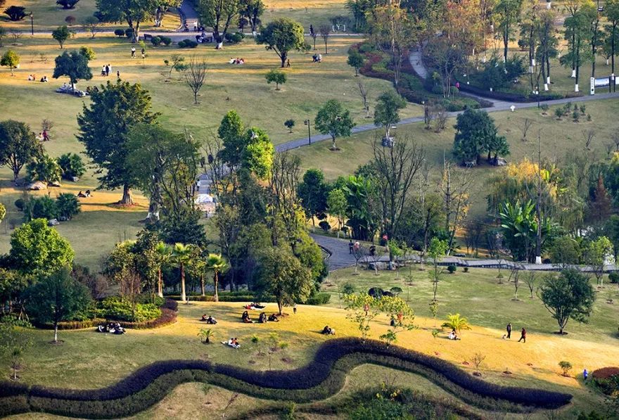 永川观音山公园地图图片