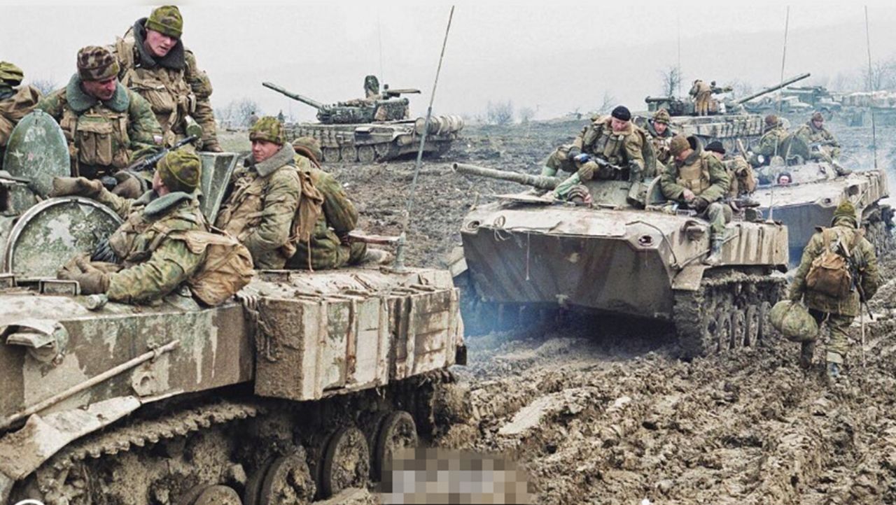 原创12月11日第1次车臣战争爆发1994年:俄军损失5万人靠狂轰滥炸获胜