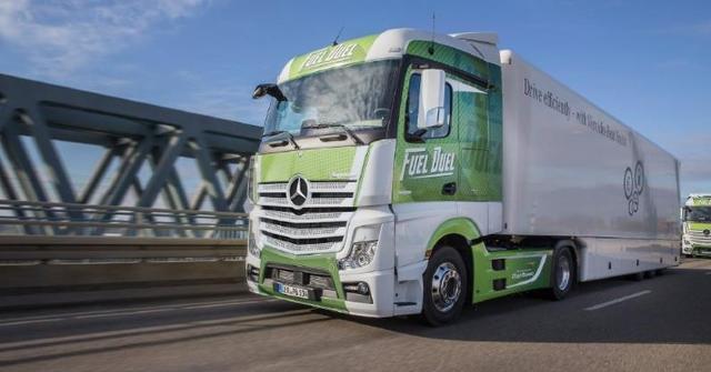 真正的世界级奔驰重卡阿克托斯看奔驰卡车家族系列