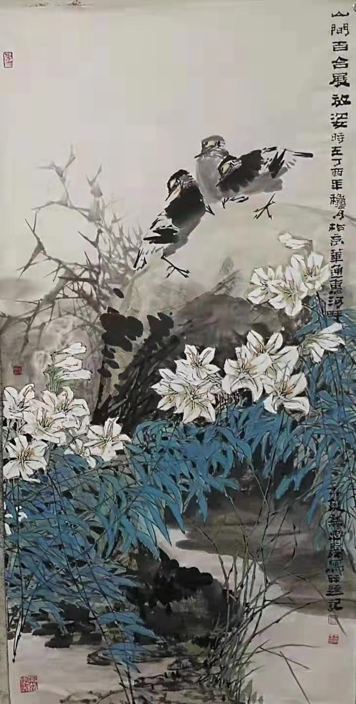 当代国画艺术家王忠义和他的花鸟画作品