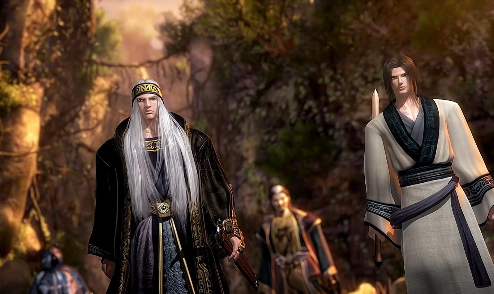 秦时明月:满血的盖聂卫庄无敌,两人大战八位"越王八剑"无压力