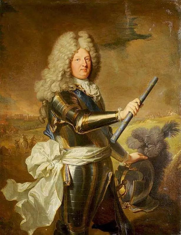 路易十四的社交圈中当然也不乏其他各国的贵族,其中就包括了英国国王