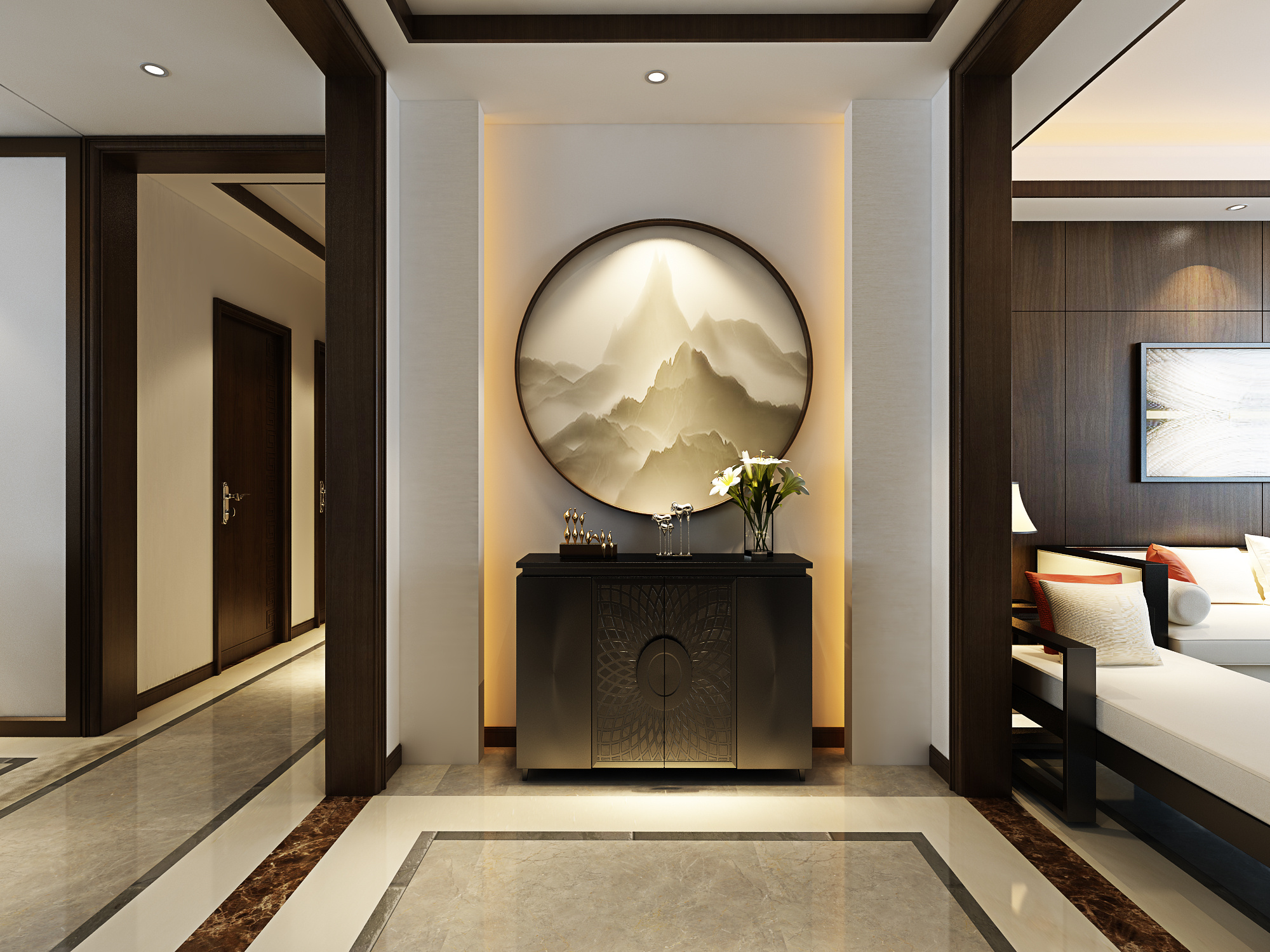 绝美的新中式风格,按照这两种方法,就能轻松打造!