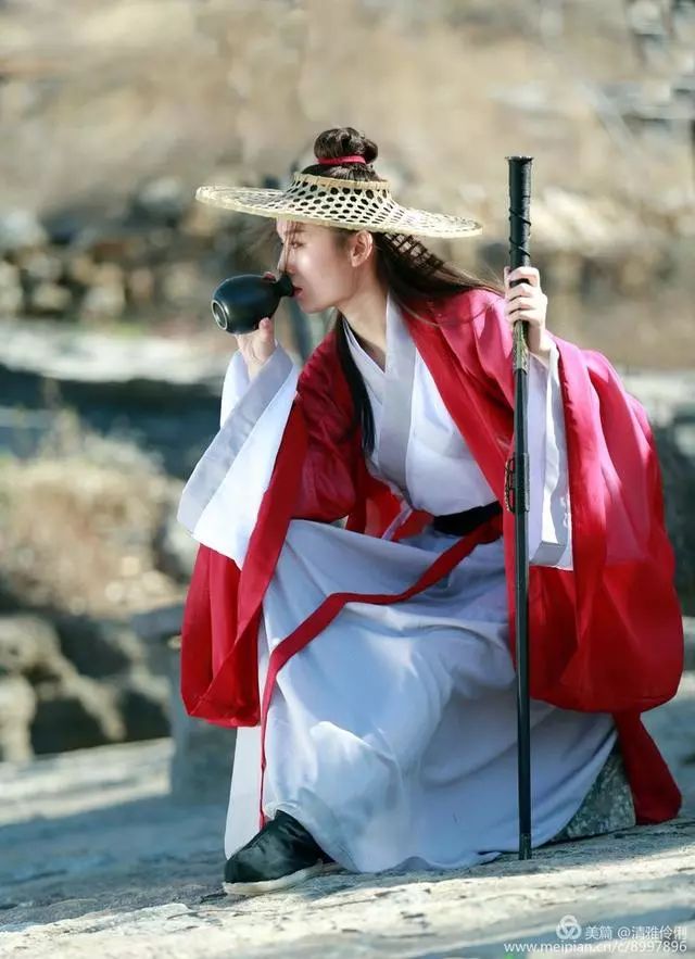 人像摄影:古装侠客,石头部落_快门