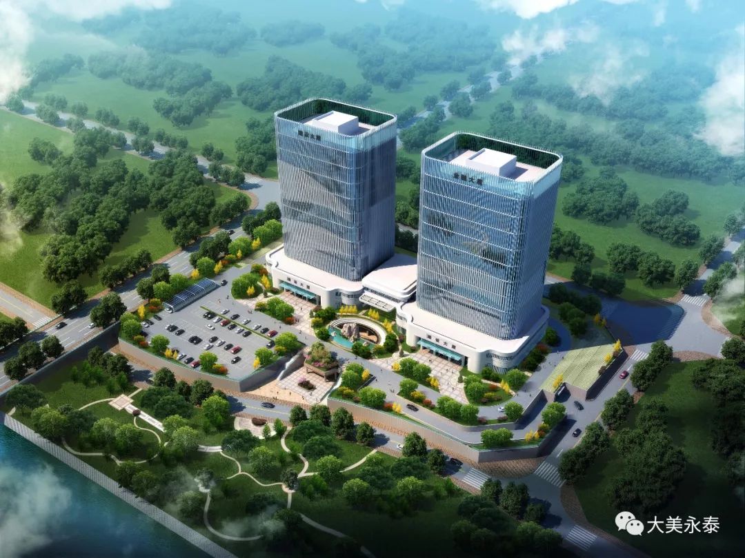 我县建设大厦总体完工进度达95 预计12月底竣工验收 收尾