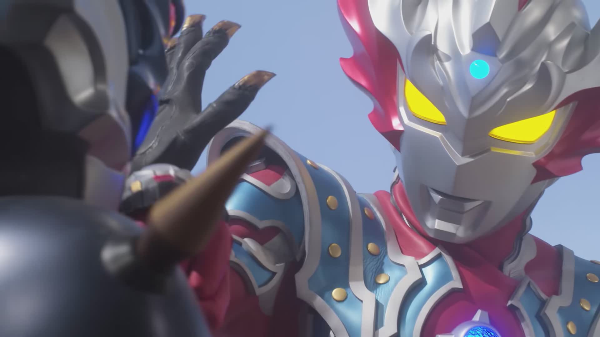 原创泰迦奥特曼赛罗奥特曼对战托雷基亚奥特曼真的是五五开吗