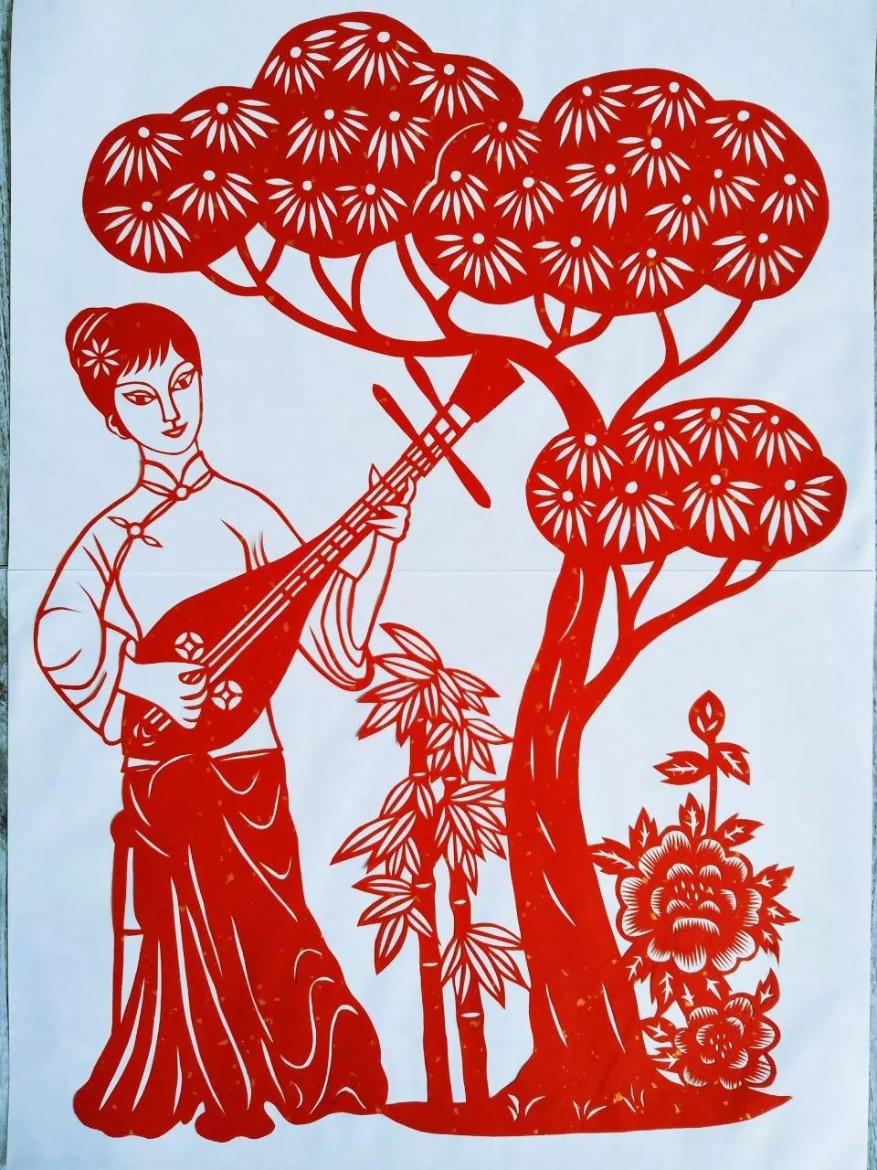 民俗九寨九寨本土民间艺术之剪纸作品展