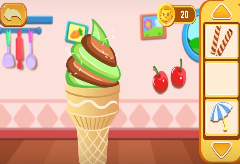 【可乐姐姐玩游戏】-动物烹饪嘉年华 模拟厨房炒菜做饭~5岁