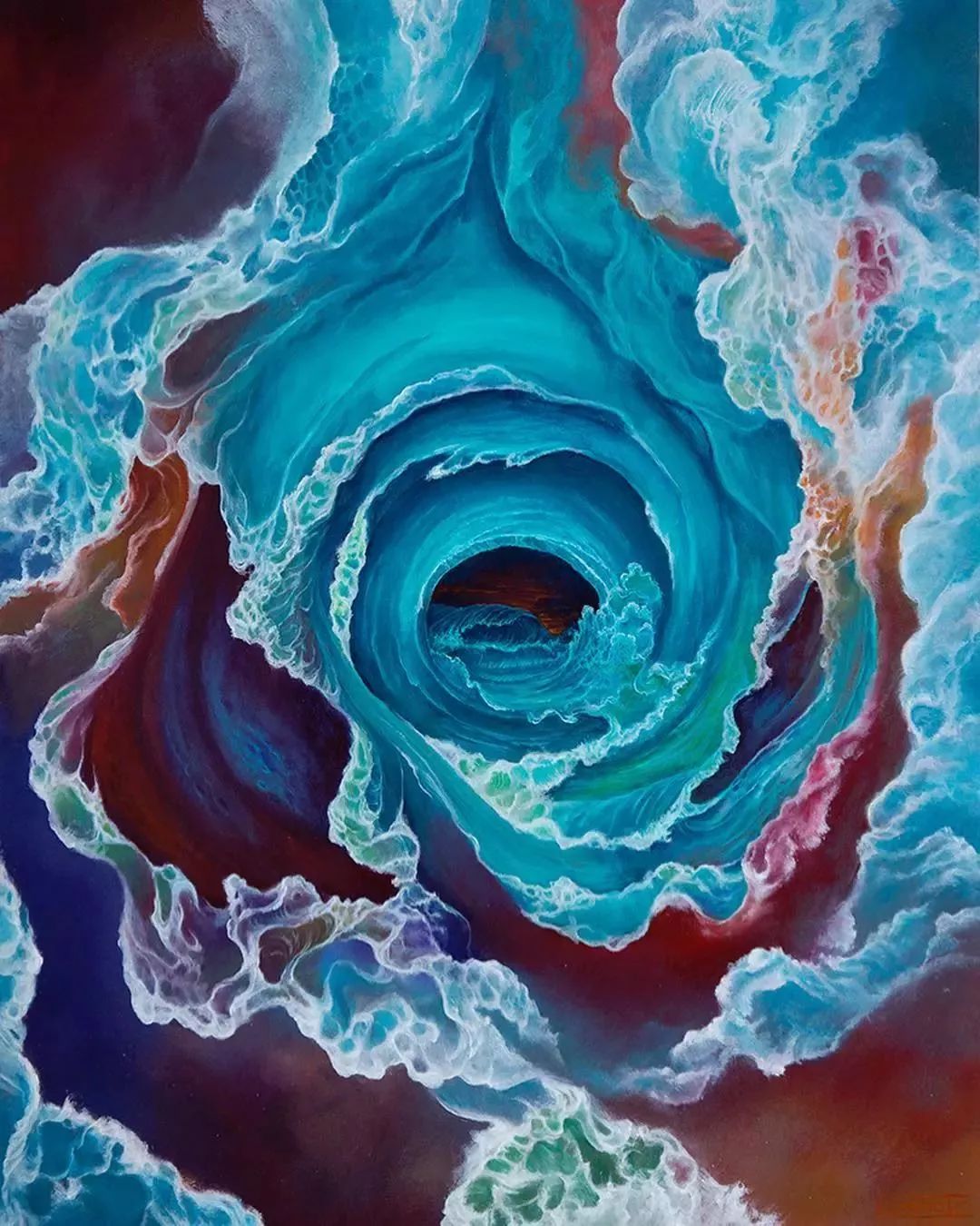 苗分享色彩的魅力