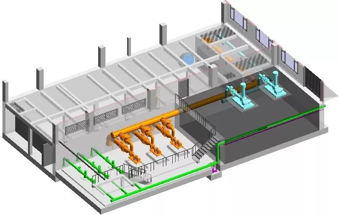 情報彙編 | bim技術在智慧水廠改擴建中的研究與應用_模型