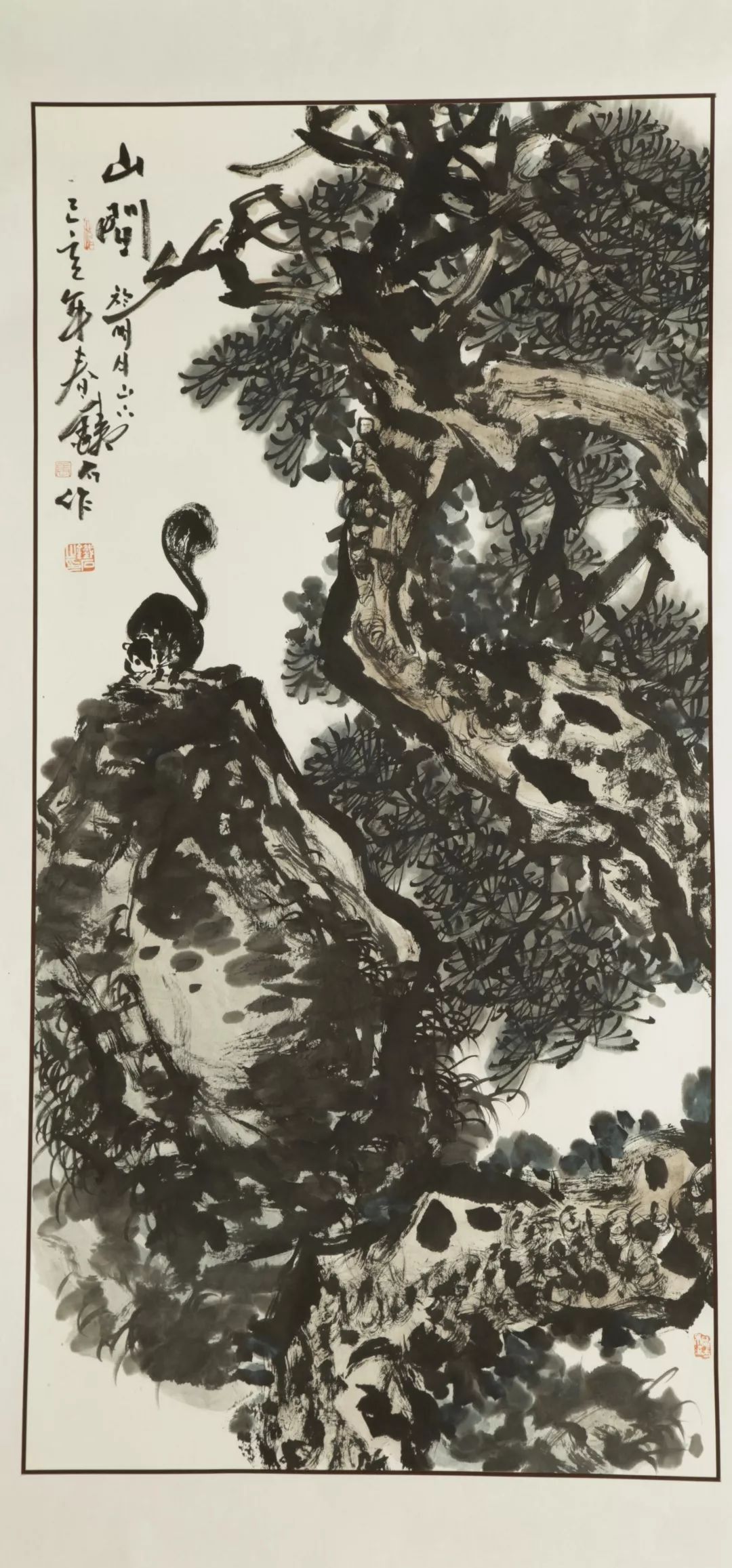 专访著名画家张铁石大美明月山书画展览即将开幕