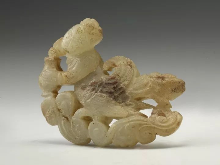 辽 琉璃迦陵频伽饰