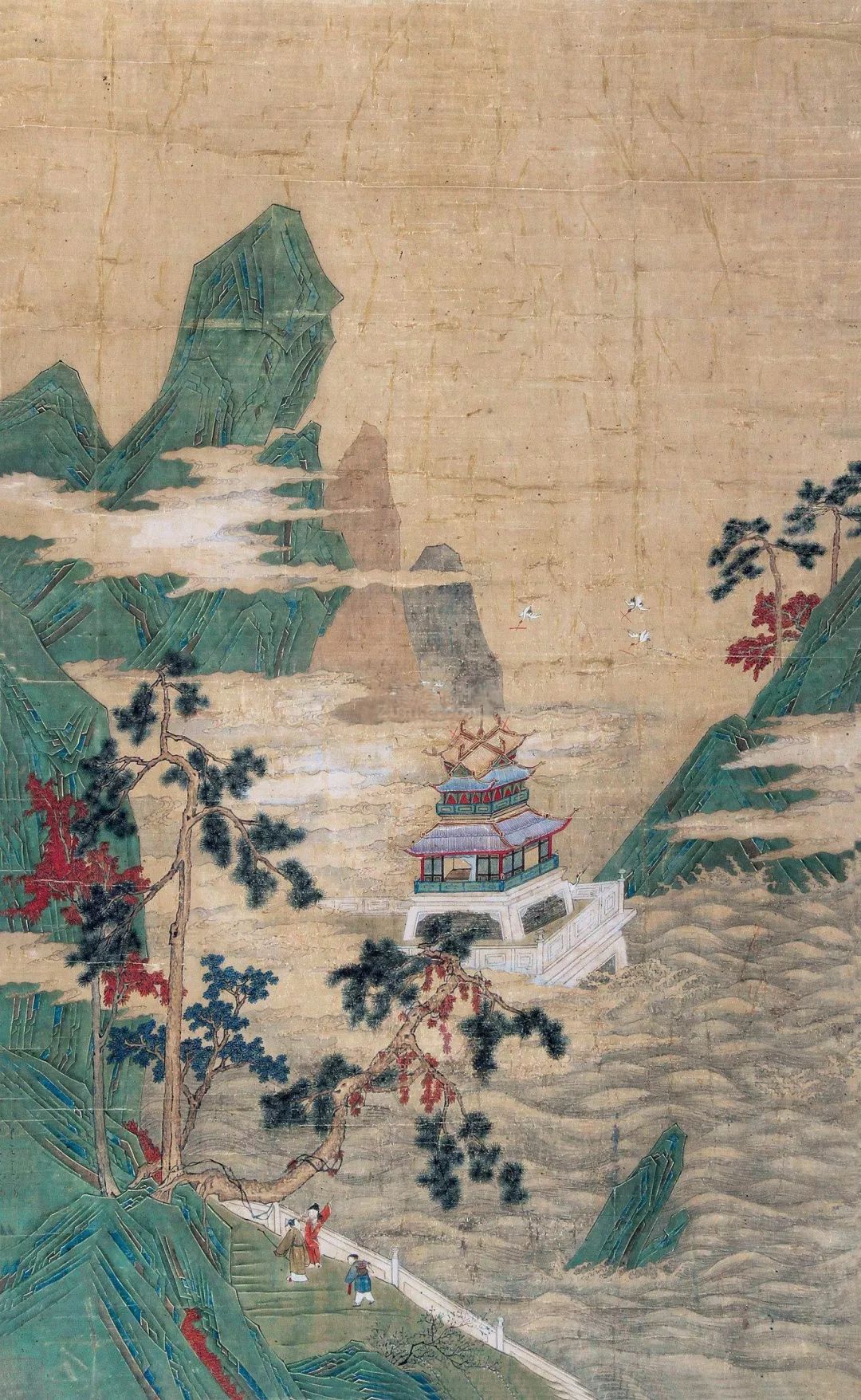仇英书画作品集