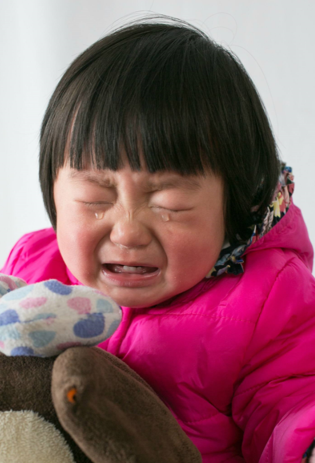 小孩伤心流泪的图片图片