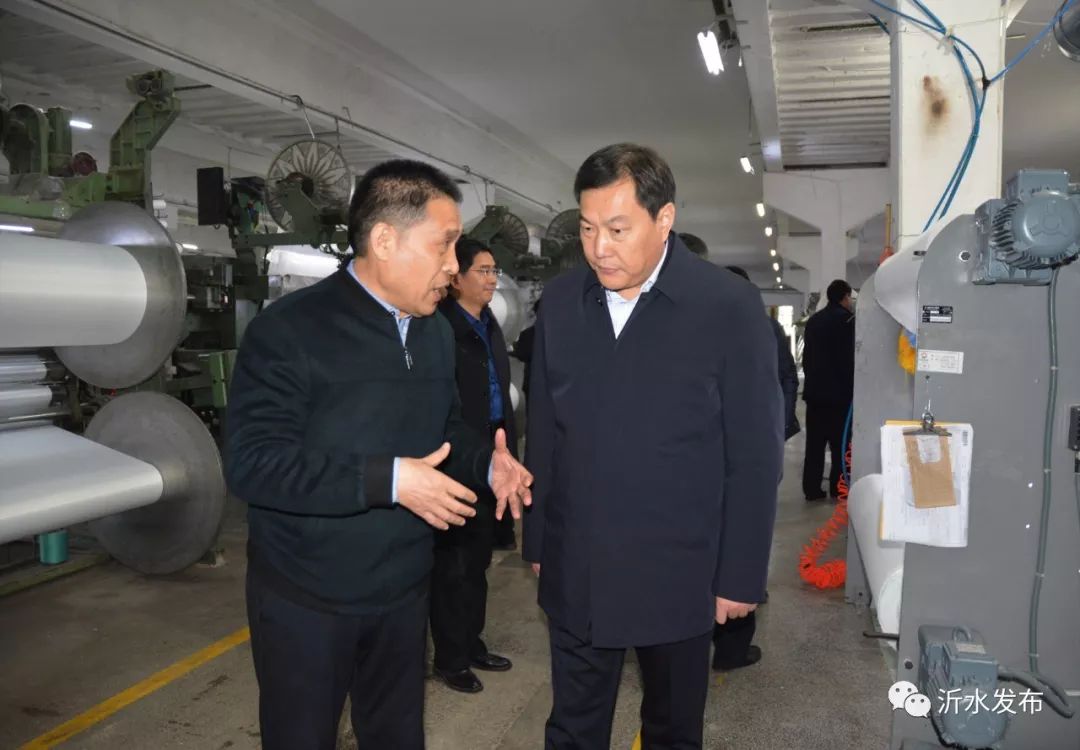 走企业,进车间,沂水县长忙啥呢?