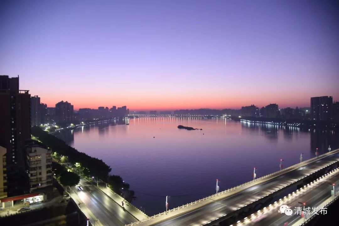 到底有多美,真实的清城可是从早美到晚哦~但这只是美丽清城的一个瞬间