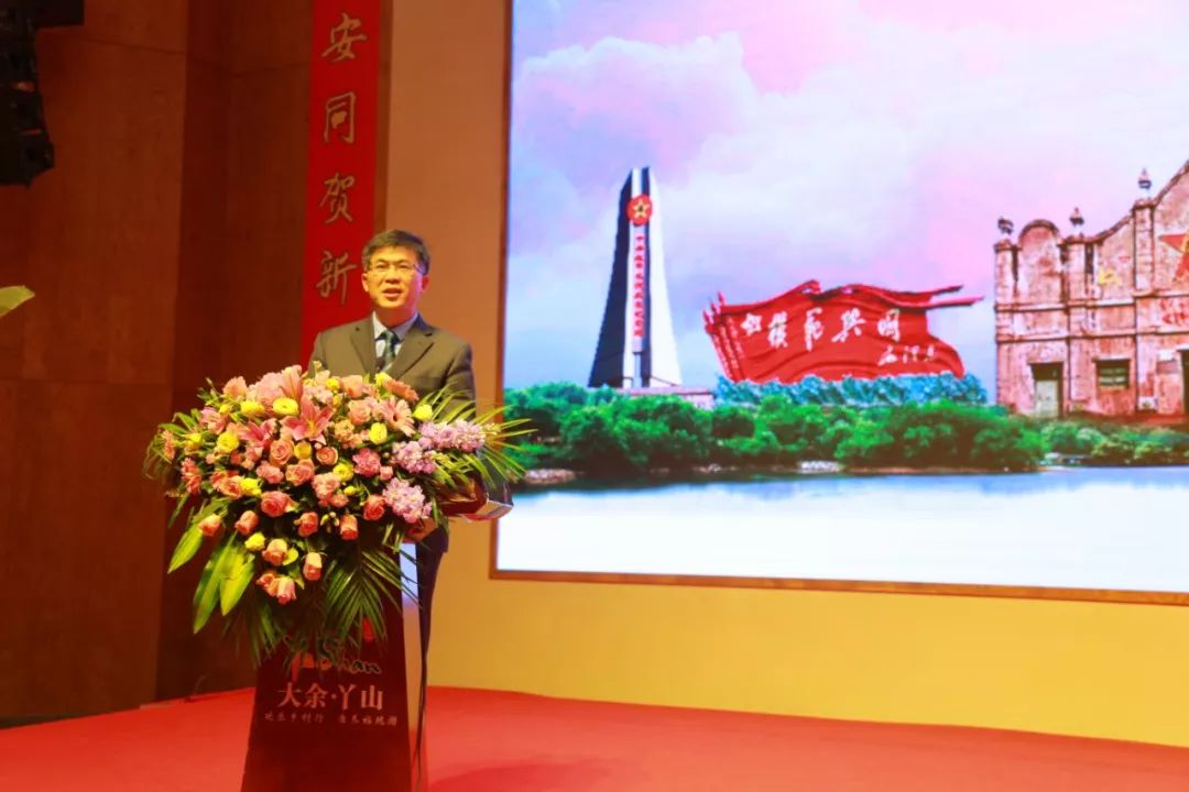 副董事长万军致辞赣州市政府副市长何福洲致辞推介会现场10日下午,由